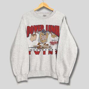 Vintage Minnesota Twins x Taz Sweatshirt, MLB Minnesota Twins Baseball Shirt Tee